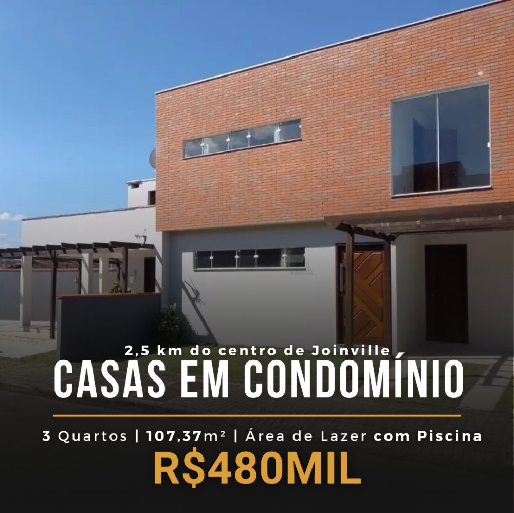 Casa em Condomnio - Venda - Itaum - Joinville - SC